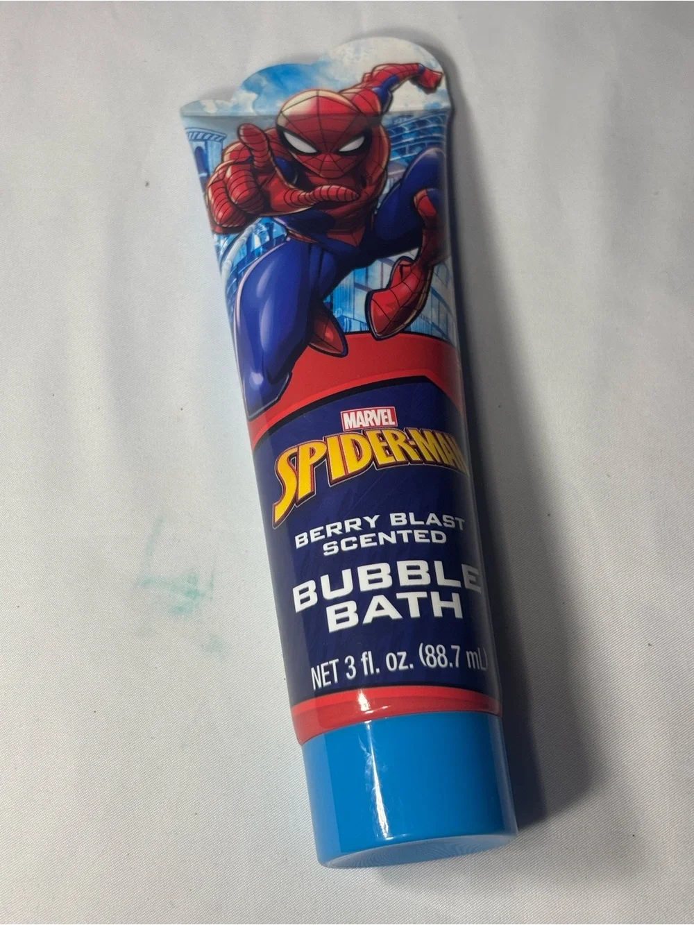 4 New Marvel Spider-Man Kids Bath & Sanitizer Set – Blue/Red